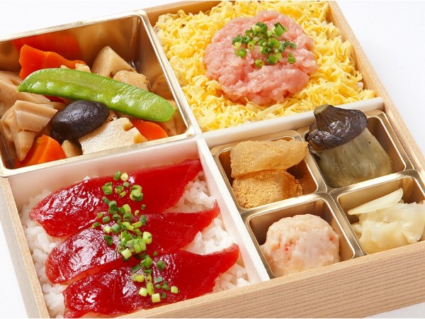 まぐろ2種盛り弁当