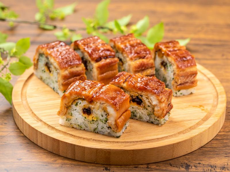 創作あなご棒鮨