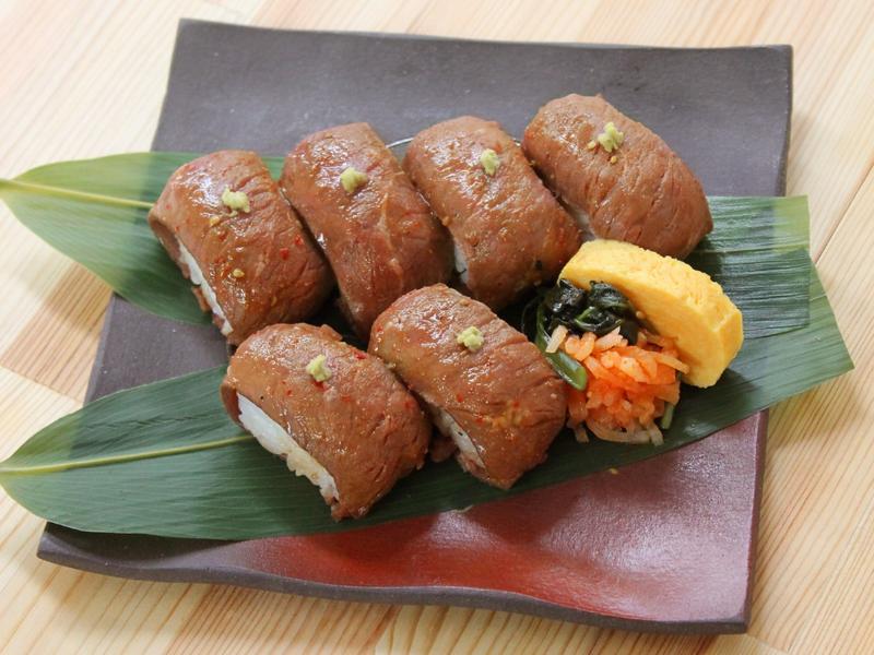 ローストビーフステーキ寿司6個入