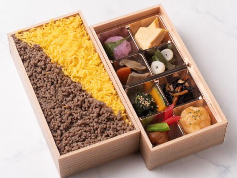 牛そぼろの彩り御膳