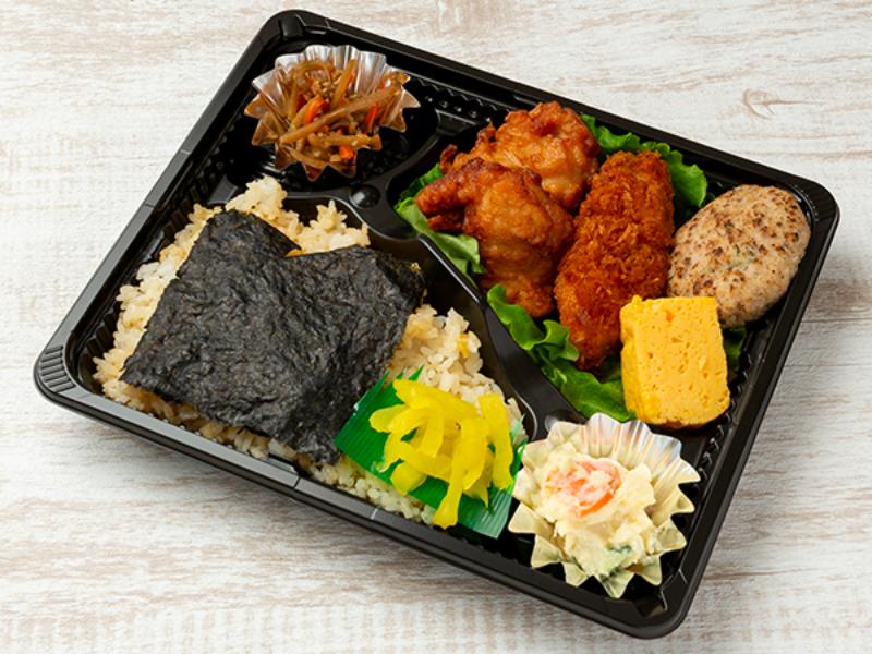 たぬきごはんの海苔弁当