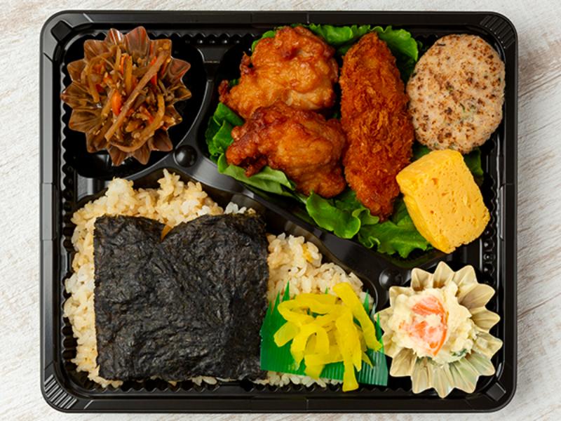たぬきごはんの海苔弁当