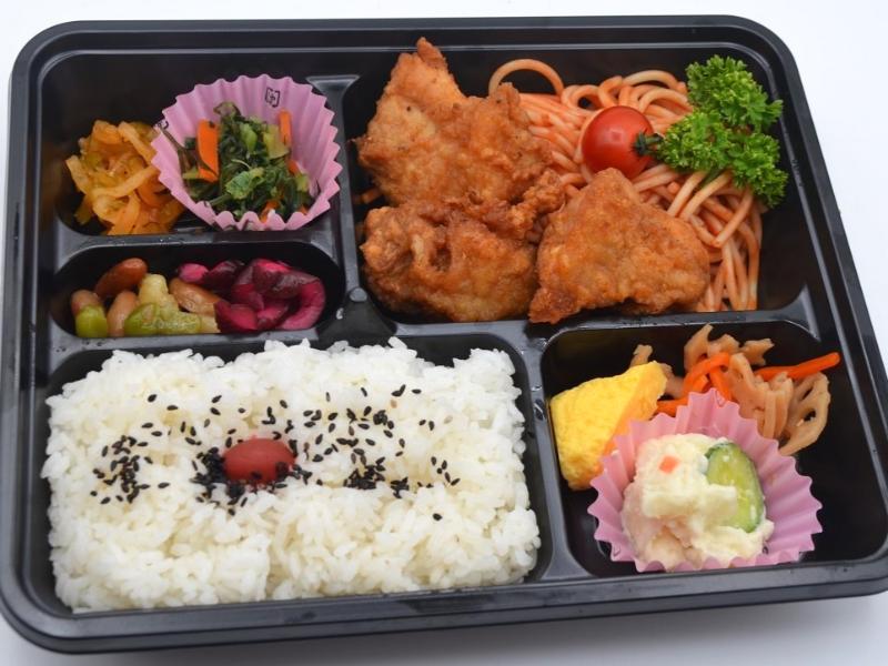 自家製鶏の唐揚弁当