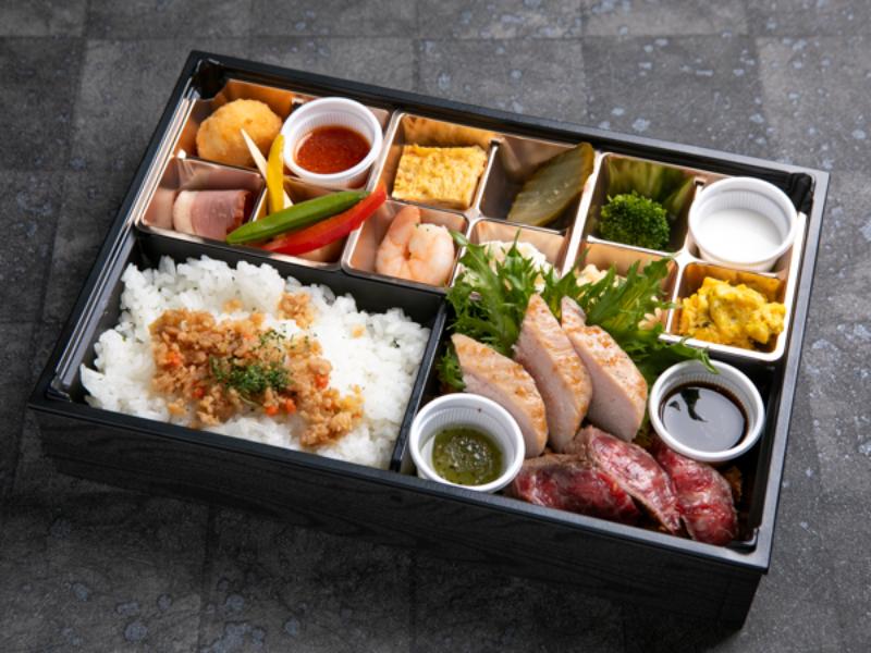 トリュフ薫るハーフステーキ弁当