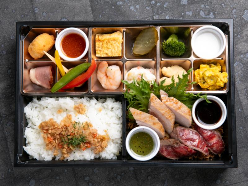 トリュフ薫るハーフステーキ弁当