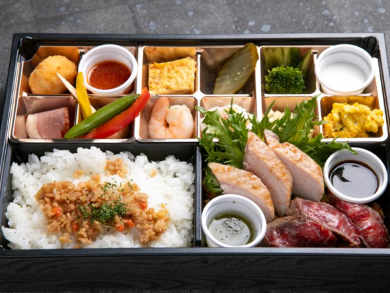 トリュフ薫るハーフステーキ弁当