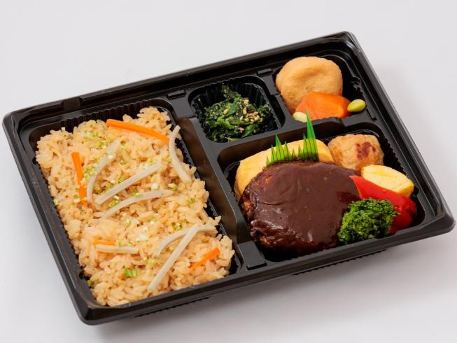 【姫小町シリーズ】ハンバーグ弁当