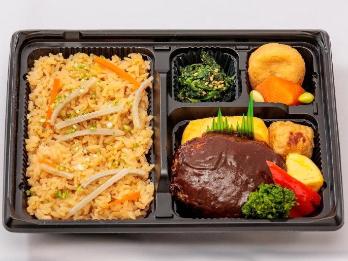 【姫小町シリーズ】ハンバーグ弁当