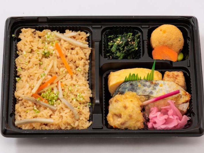 【姫小町シリーズ】サワラ西京焼きと鶏天弁当