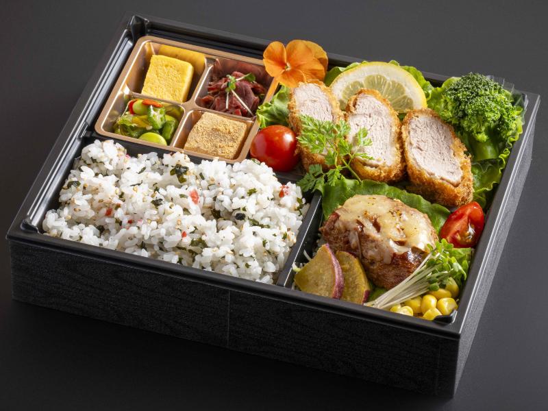 〜希〜手仕込みヒレカツとチーズハンバーグ御膳