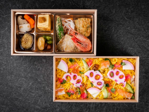 華ちらし重の二段懐石