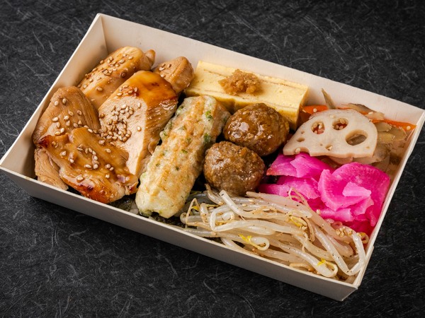 鶏照り焼きの海苔重ね