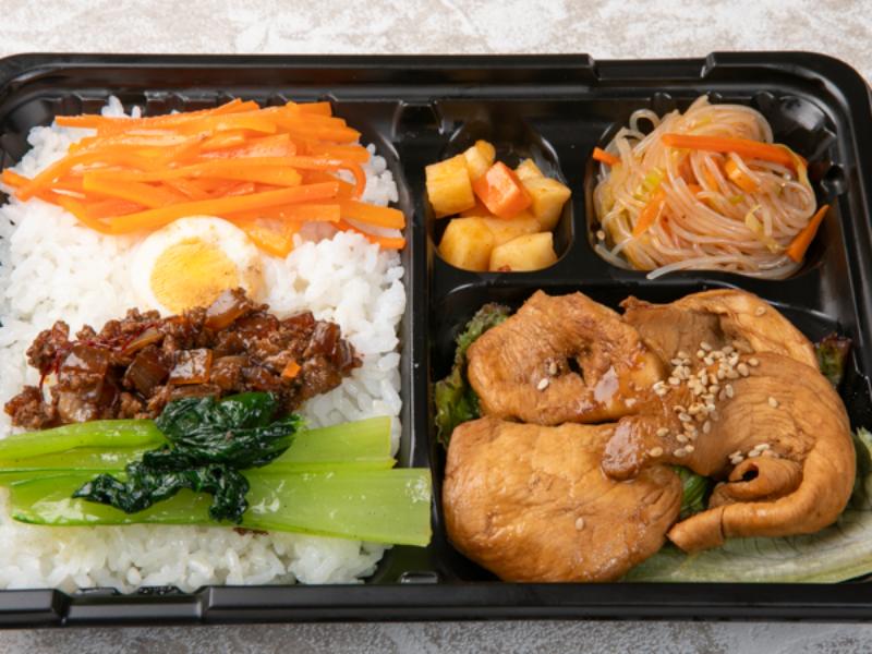 鶏のしょうが焼肉弁当