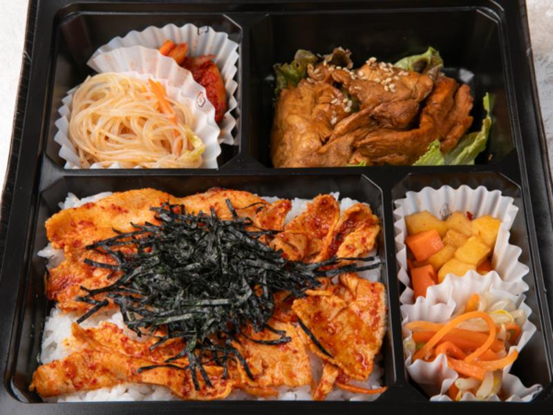 【豪快2品】豚バラの甘辛ダレ焼肉＆鶏の照り焼き