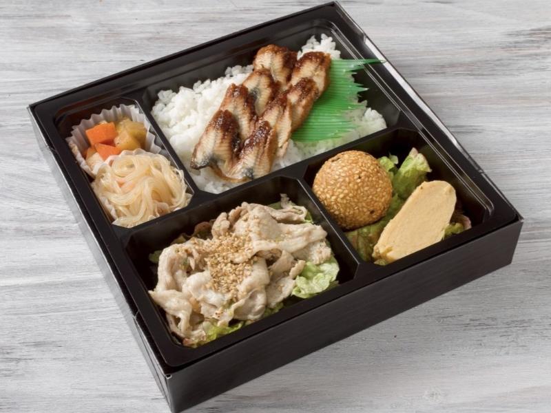 【豪快2品】ウナギ照り焼き＆塩ねぎ焼肉弁当
