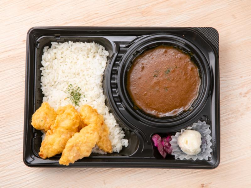鶏天カレー