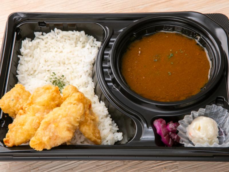 鶏天カレー