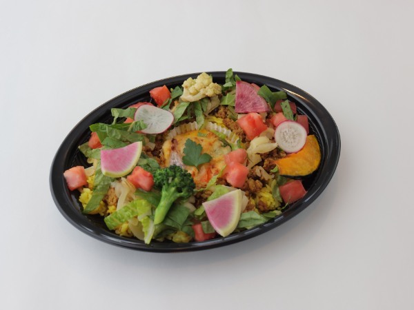 山原豚のキーマカレータコライス風