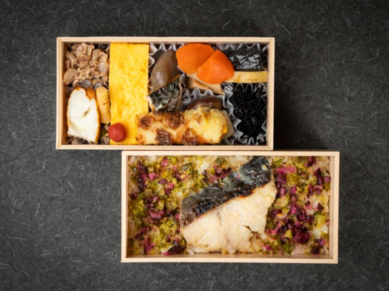 【銀だら】2段弁当