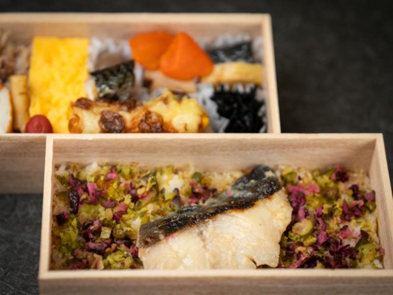 【銀だら】2段弁当