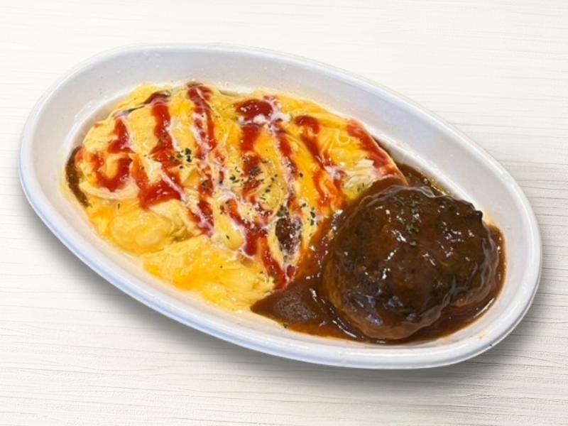 オムちとかハンバーグ