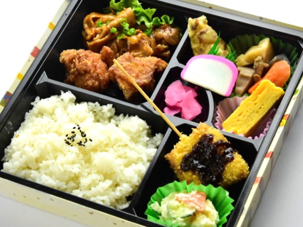 モダン弁当・ざんぎ＆豚生姜焼き