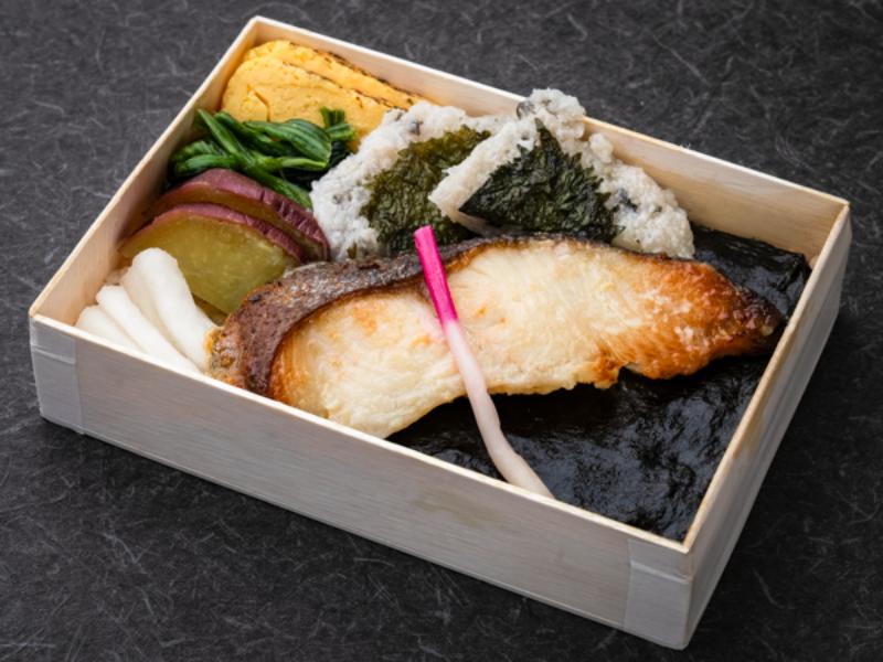 銀鱈西京焼きの海苔弁