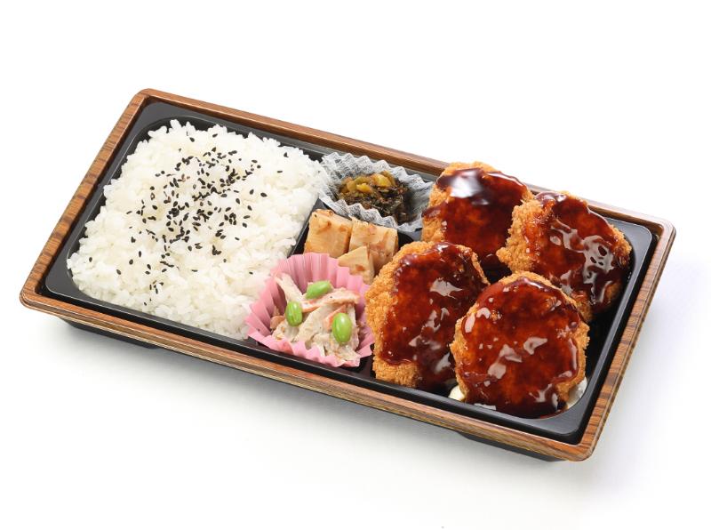 【つか弁】桜島どりのソースチキンカツ弁当