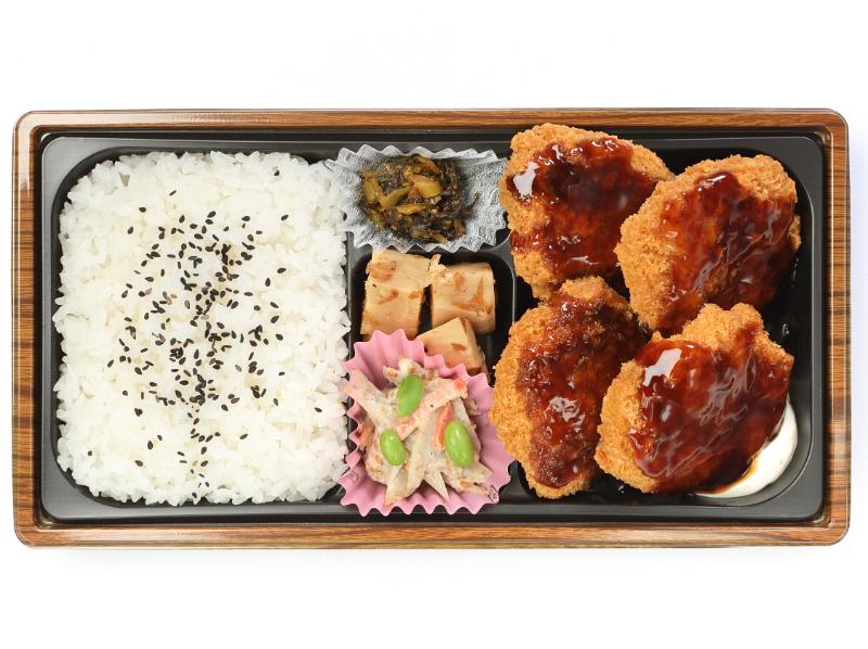 【つか弁】桜島どりのソースチキンカツ弁当