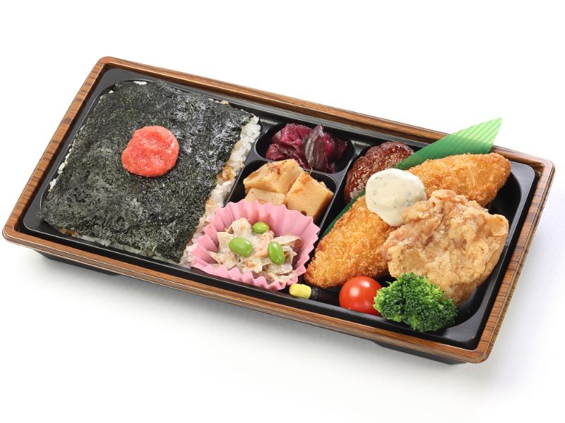 【つか弁】有明海苔と人気トリオの海苔明太弁当
