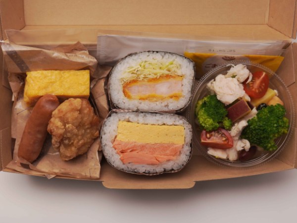 マッサンボックス＿海老カツ・鮭たまご