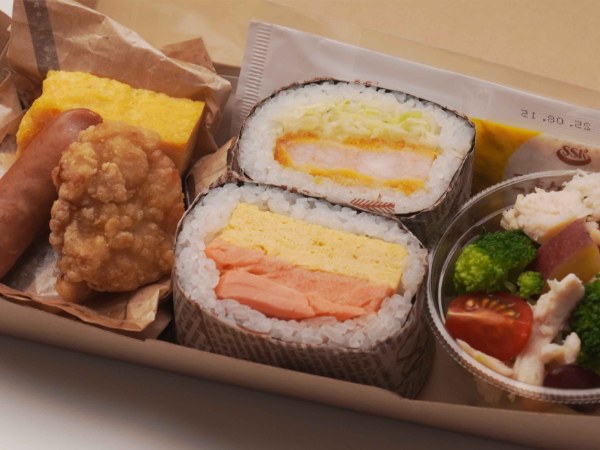 マッサンボックス＿海老カツ・鮭たまご