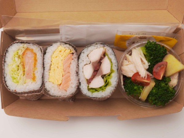 マッサンボックス＿海老カツ・鮭たまご・梅サバ