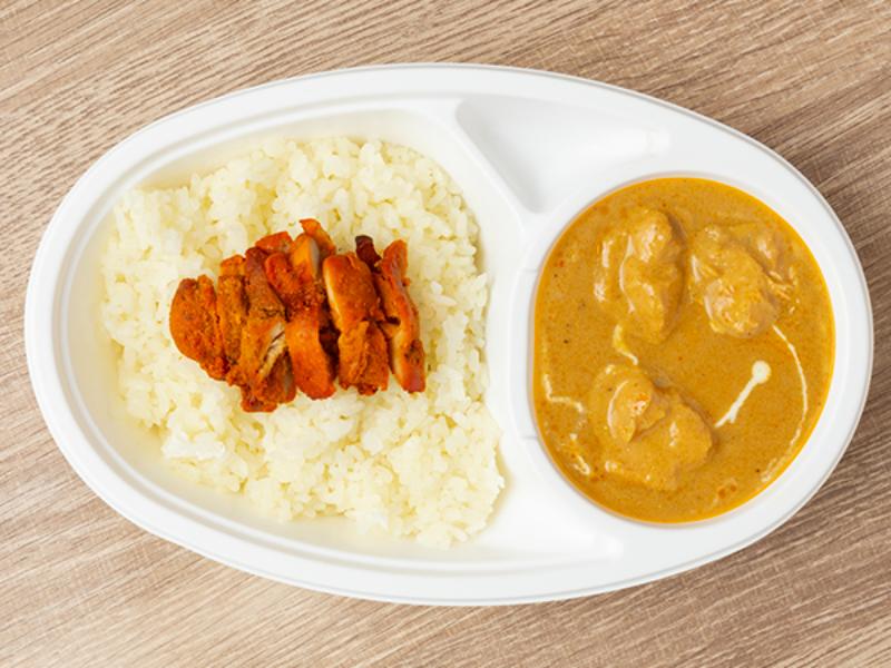 【Ａセット】チキンカレー＆ライス
