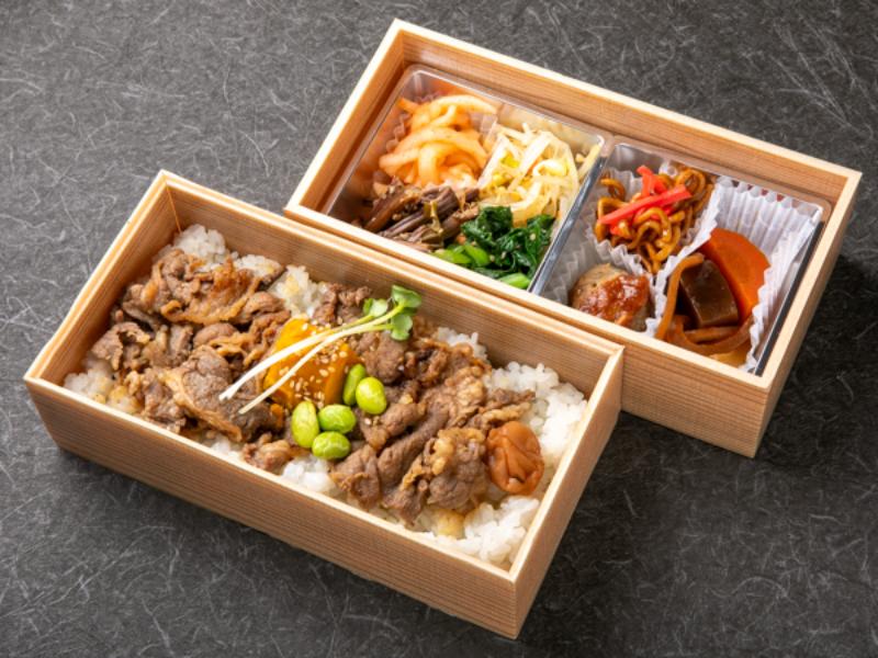 カルビ2段弁当