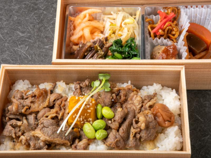 カルビ2段弁当