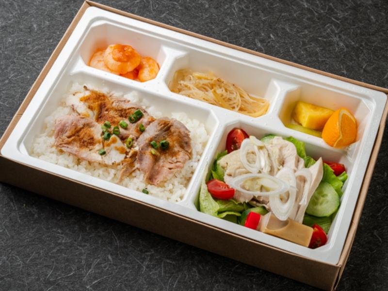 水郷とりのバンバンジーサラダ弁当