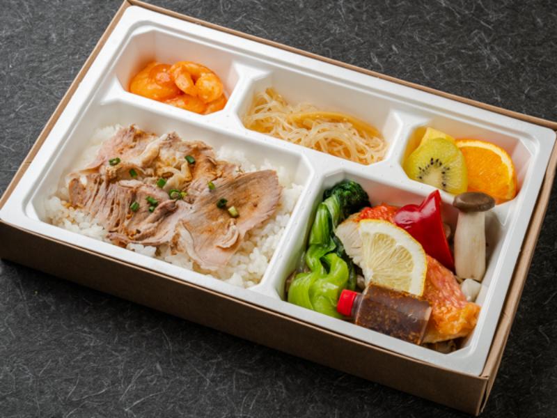 銚子産金目鯛の中華蒸し弁当