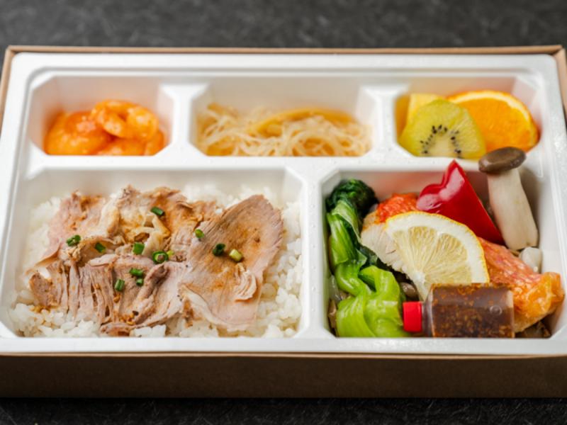 銚子産金目鯛の中華蒸し弁当