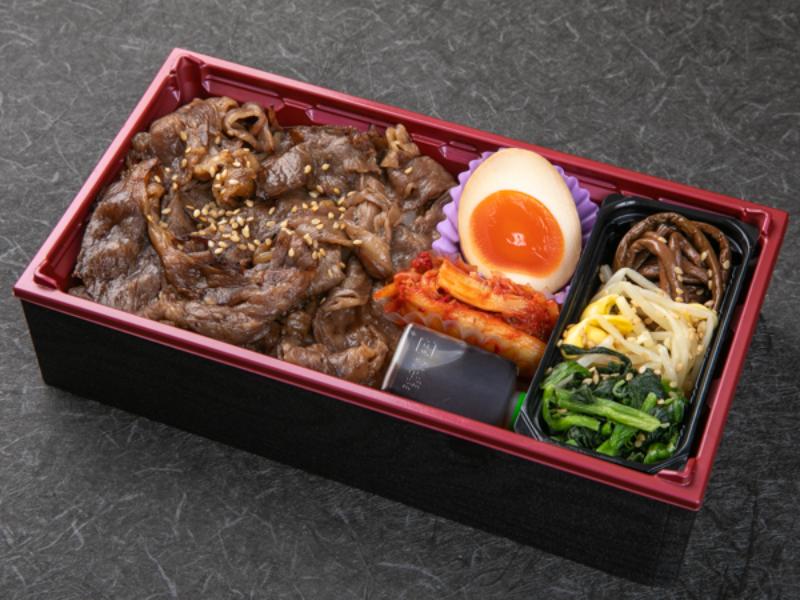 炭火焼黒毛和牛ロース弁当
