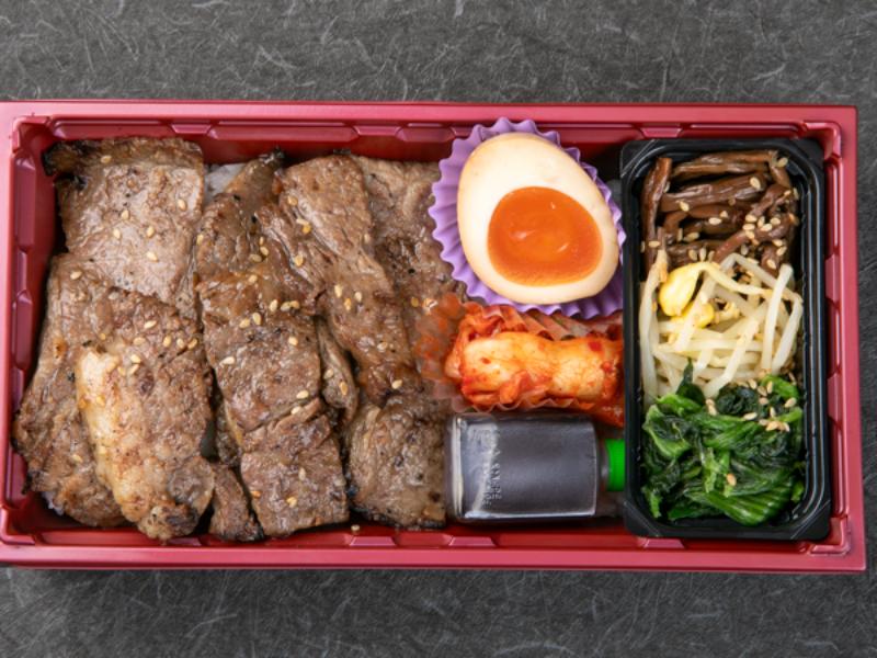 炭火焼神戸牛上カルビ弁当