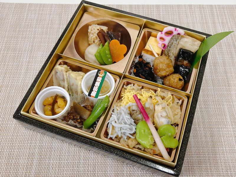 【3・4月限定】観劇幕の内弁当～煮あさりとシラスの五目御飯～