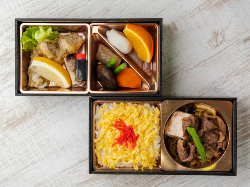 【上】常陸牛すき焼き弁当（牛モモ肉）