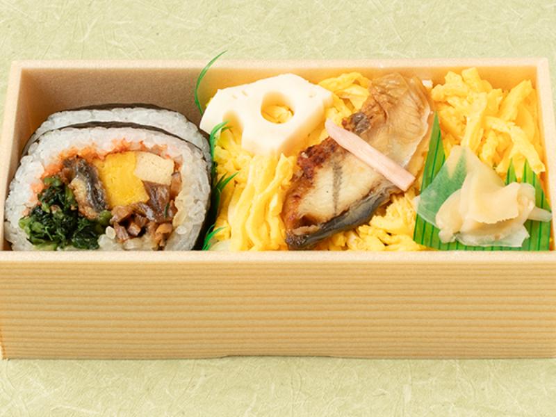 【6月1日～8月31日お届け分限定】うなぎの巻寿司とちらし寿司
