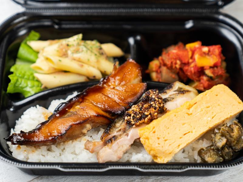 黒むつの照り焼き弁当