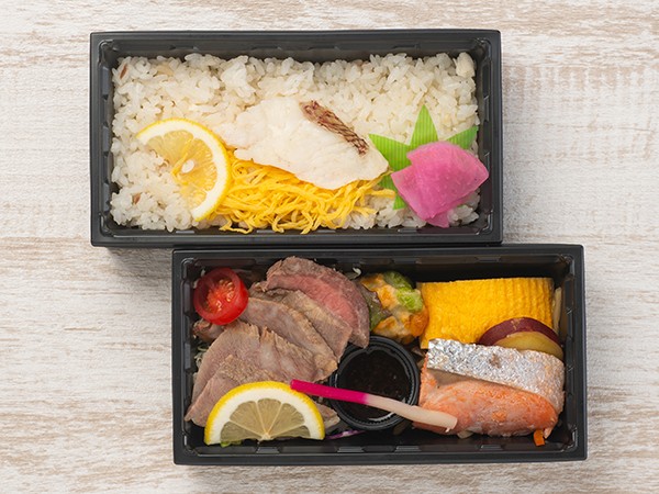 ステーキと鯛めし御膳