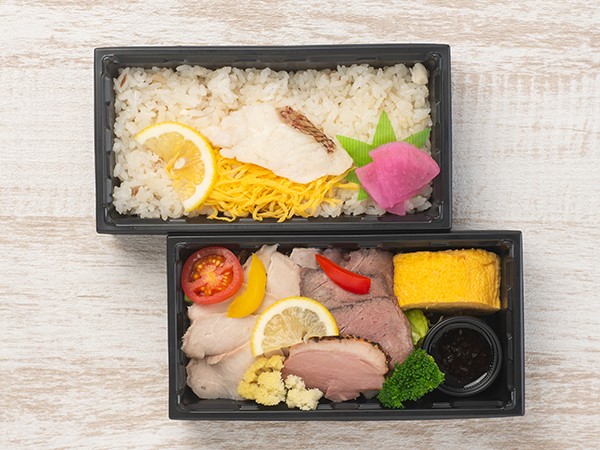 3種のローストと鯛めし御膳