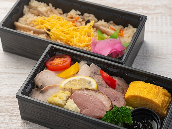 3種のローストと炊き込み御膳