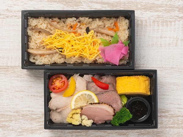 3種のローストと炊き込み御膳