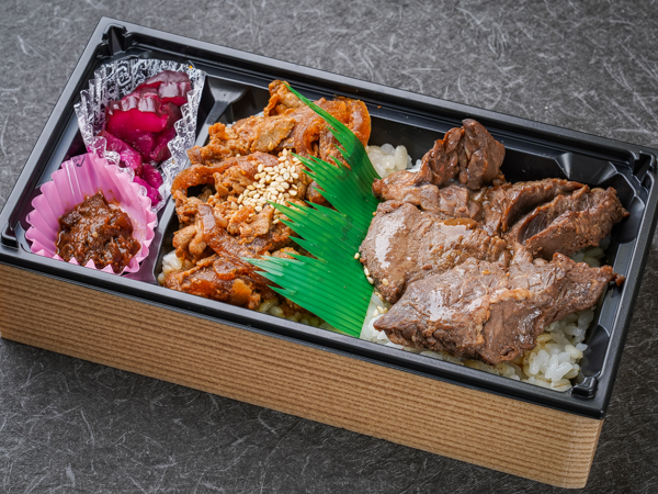 （新）利久食肉センター／牛ハラミと仙台味噌牛めし弁当